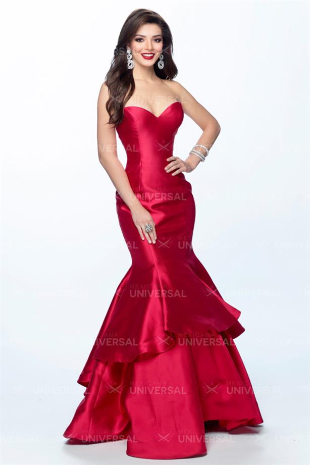 Mexicana Universal 2018 Top 5 Evening Gowns Photoshoot by Angelopedia