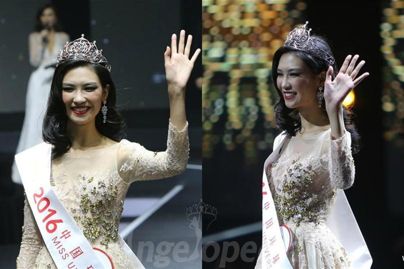 Li Zhenying crowned as Miss Universe China 2016