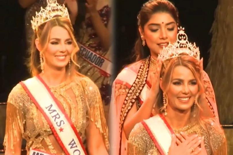 Dr. Julia Schnelle of Germany crowned Mrs. World 2023