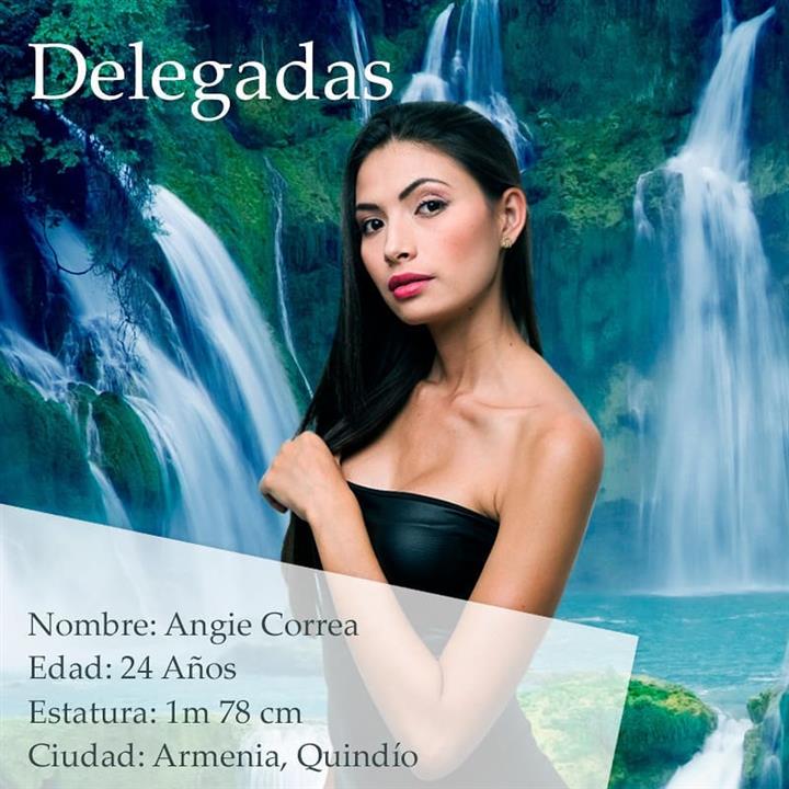 Angie Correa – Tenth Delegate of Miss Earth Colombia 2018