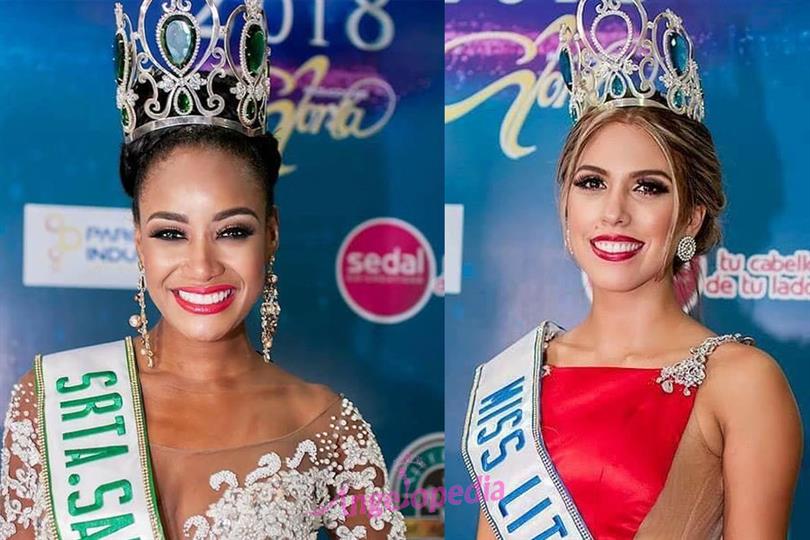 The class of Miss Bolivia 2018 being revealed