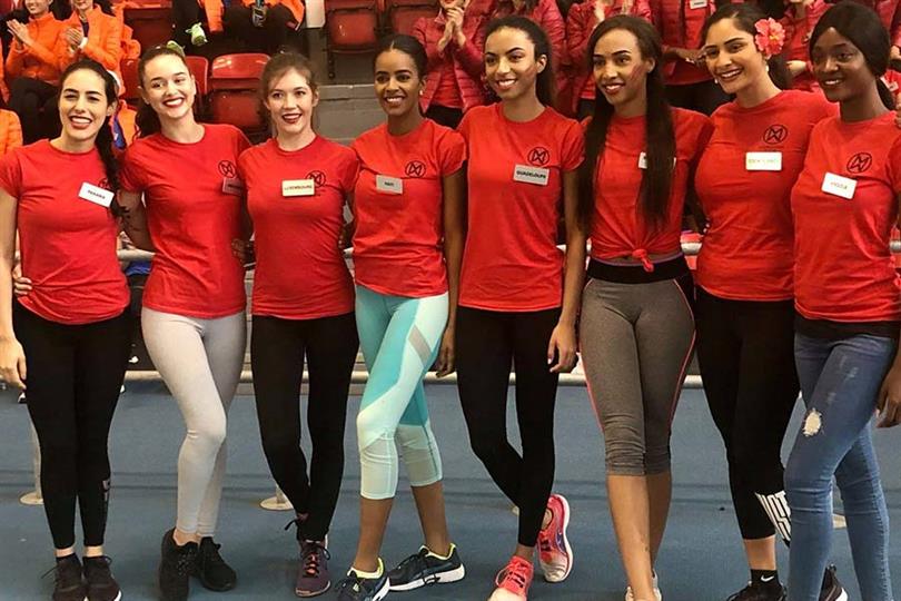 Red Team Miss World 2019 Sports Competition