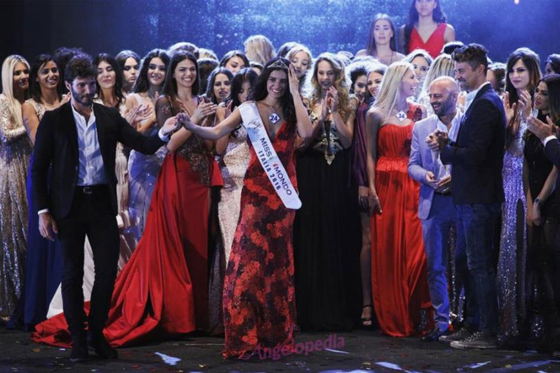 Nunzia Amato crowned Miss Mundo Italia 2018