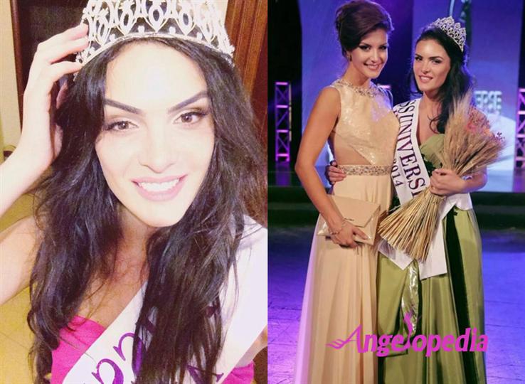 Zhaneta Byberi Miss Universe Albania 2014 Winner