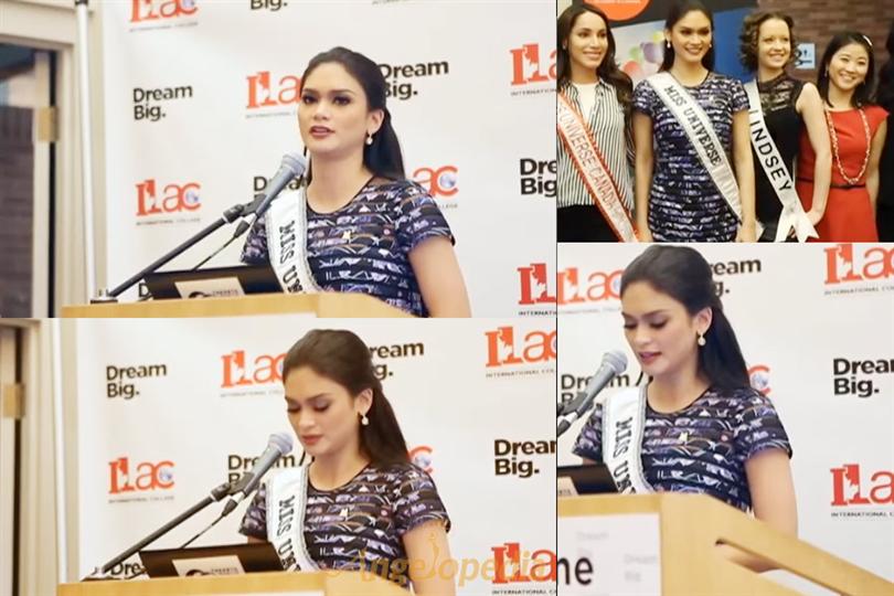Pia Wurtzbach the reigning Miss Universe – “I experienced bullying in different forms” 