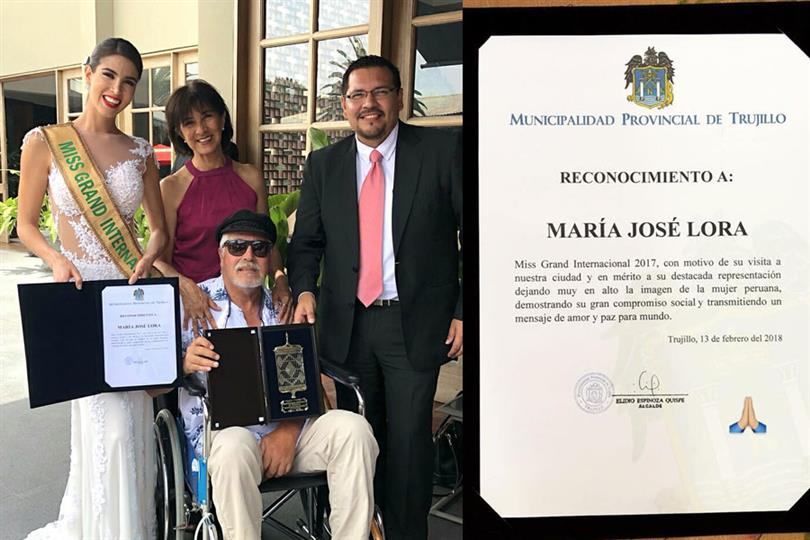 María José Lora’s grand felicitation by the Mayor!