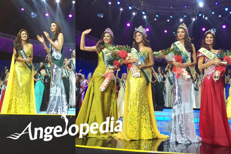 Katherine Elizabeth Espín Gómez of Ecuador crowned as Miss Earth 2016