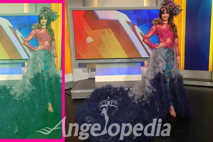 Caris Tiivel reveals her National Costume and faces backlash