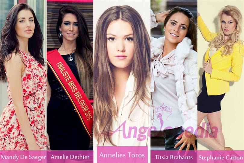 Miss Belgium Top 5 Favourites