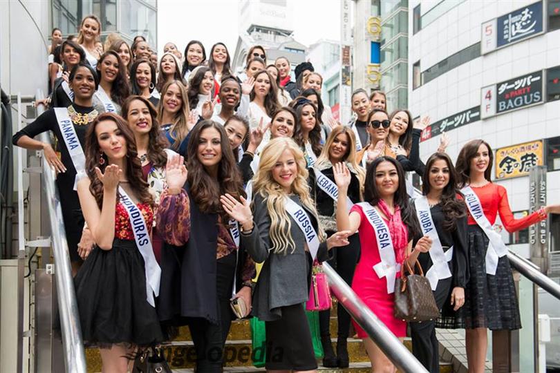 Miss International 2015 finalists visit the Yokosuka City!!!