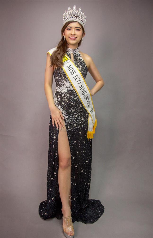 Quah Jing Ru to represent Singapore in Miss Eco International 2020