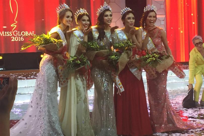 Angela Bonilla of Ecuador crowned as Miss Global 2016