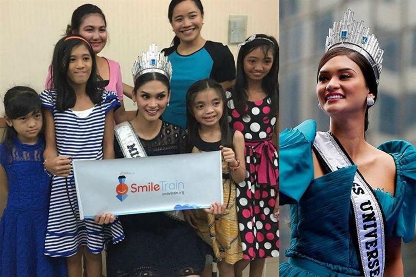 Pia Wurtzbach promotes Smile Train in Philippines