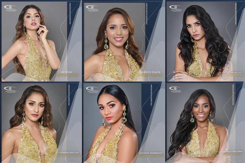 Miss Mundo Dominicana 2018 Meet the Contestants