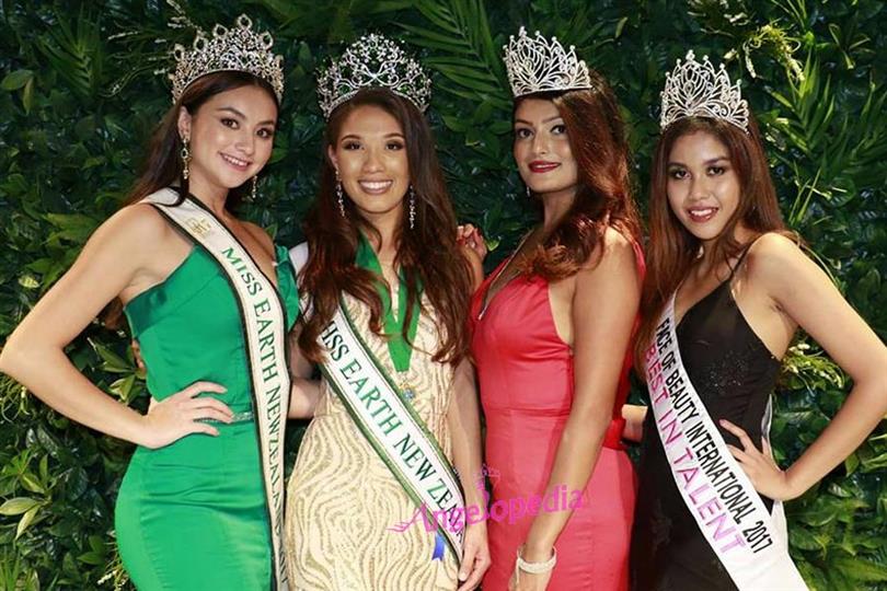 Miss Earth New Zealand 2018 Winner and Elemental Queens