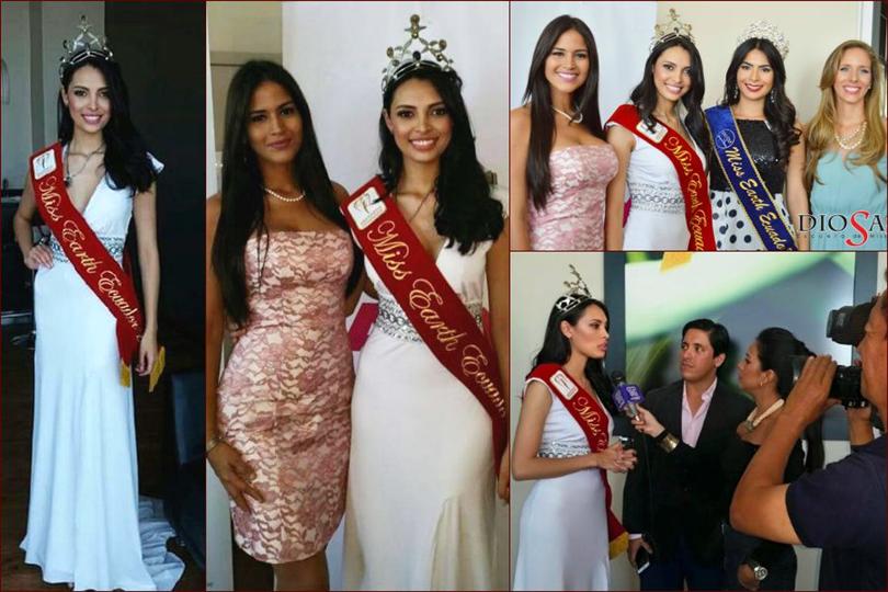 Angela Bonilla is Miss Earth Ecuador 2015