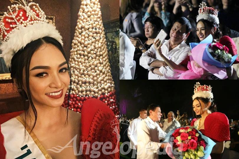 Kylie Verzosa posts selfie with President Duterte, draws mixed reactions