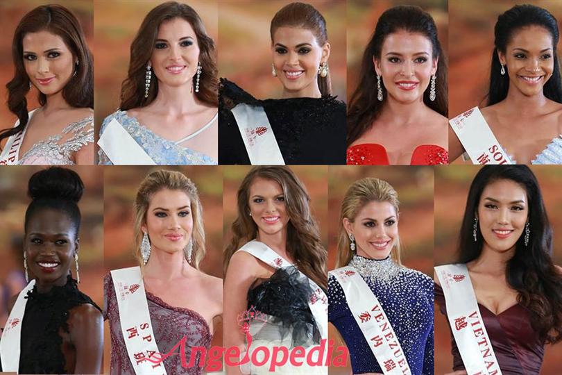 Miss World 2015 Top 30 Model Finalists and Top 10 Designer Dresses Revealed
