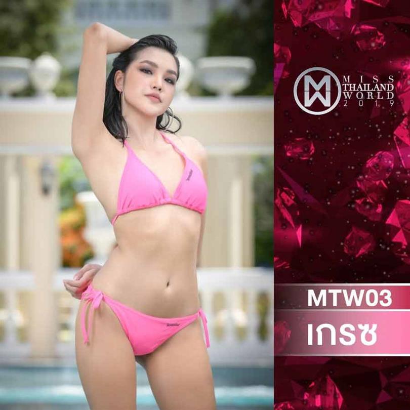 Our Favourites from Miss World Thailand 2019 Swimsuit Glam Shots