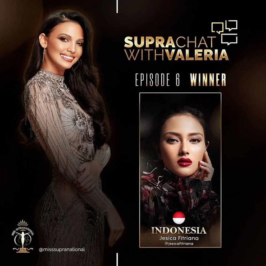 Miss Supranational 2019 ‘Supra Chat with Valerie Vasquez’ winners announced