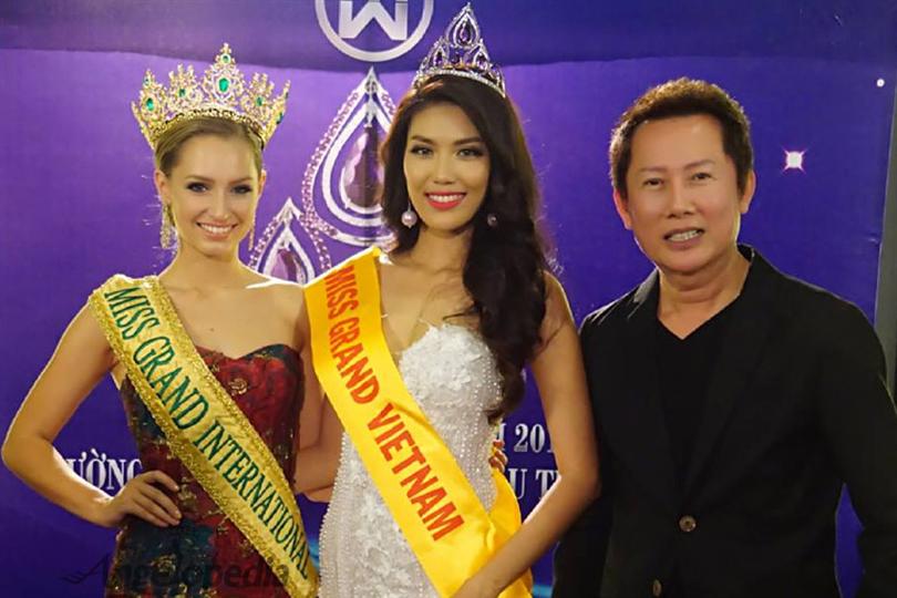 Tran Ngoc Lan Khue crowned as Miss Grand Vietnam 2016