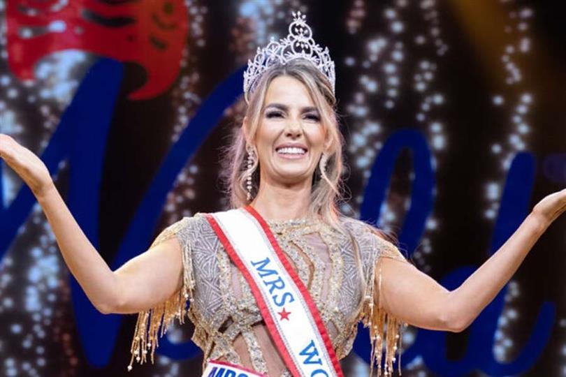 Dr. Julia Schnelle of Germany crowned Mrs. World 2023