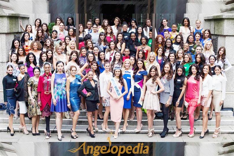 Miss World 2015 Contestants set off on a tour of mainland China