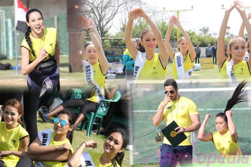 Miss Eco International 2017 contestants take physical challenge