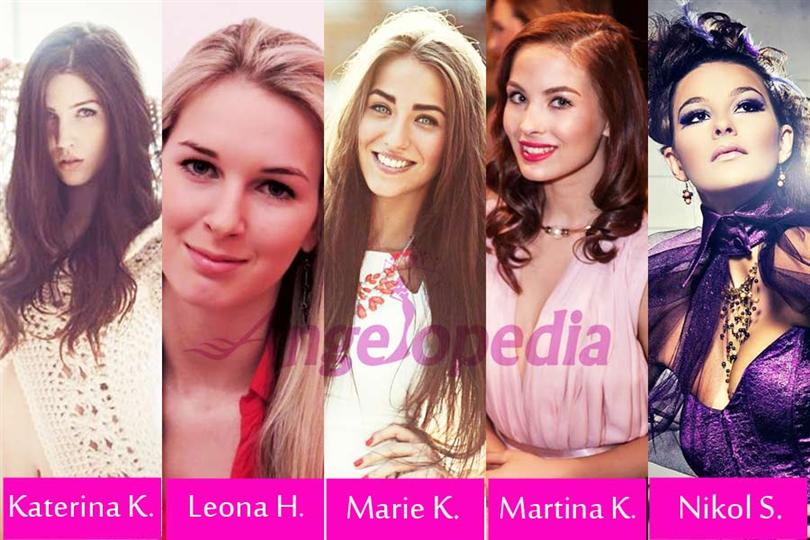 Ceska Miss 2015 ten finalists