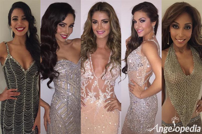 Miss Peru Universo 2015 Top 5 finalists
