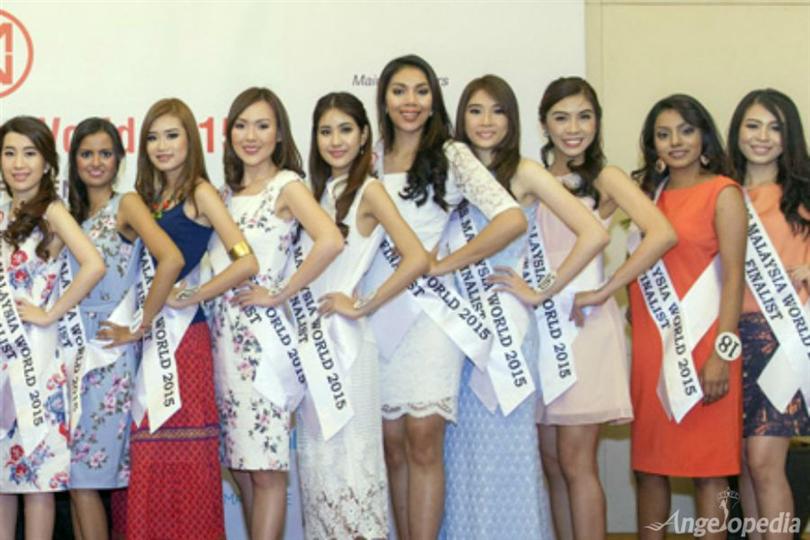 Finalists of Miss Malaysia World 2015 Announced during Press Presentation