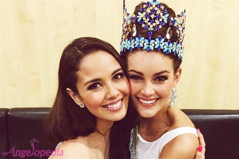 Megan Young Miss World 2013 and Rolene Strauss Miss World 2014