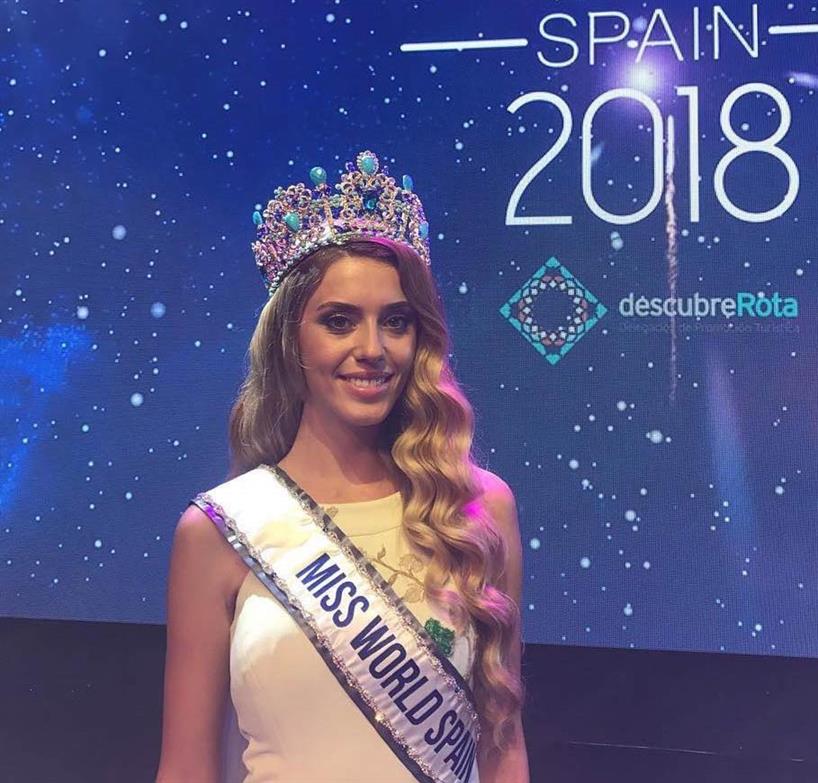 Amaia Izar crowned Miss World Spain 2018