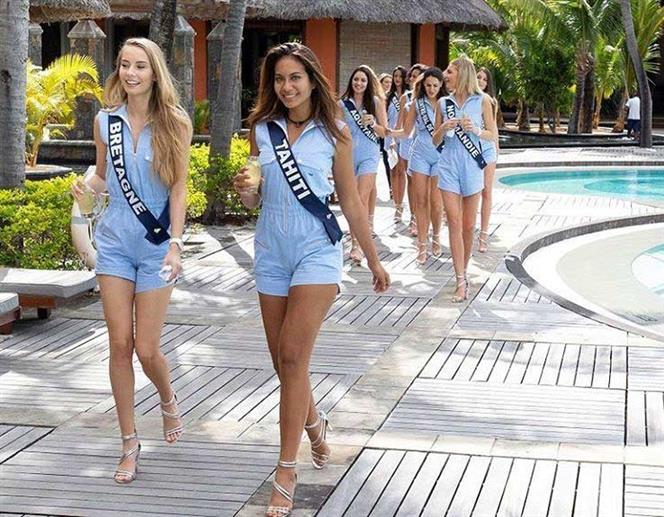 Miss France 2019 delegates’ journey begins as they arrive in Mauritius