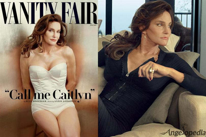 Caitlyn Jenner on the magazine cover of Vanity