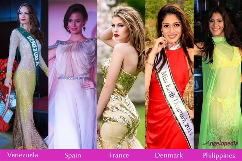 Miss Earth 2014 Top 5 Favourites