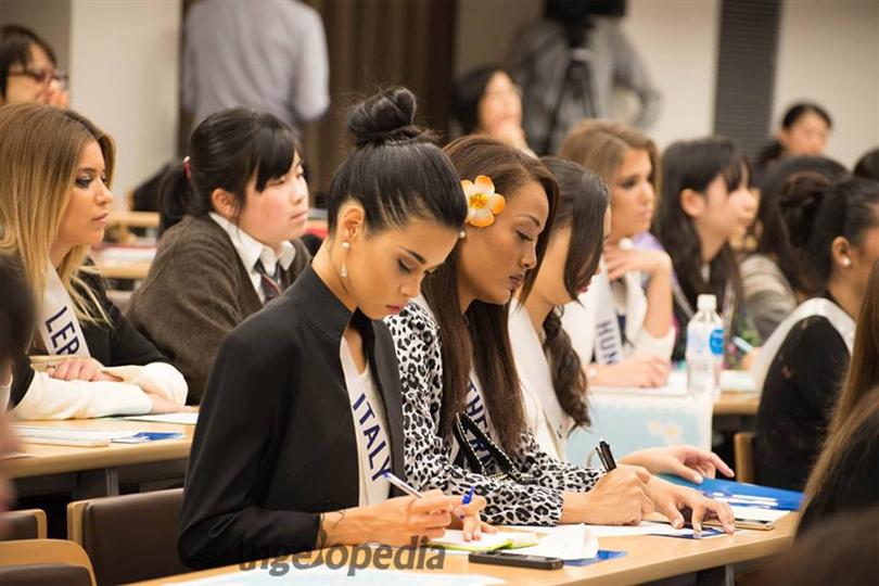 Miss International 2015 finalists visit the Yokosuka City!!!