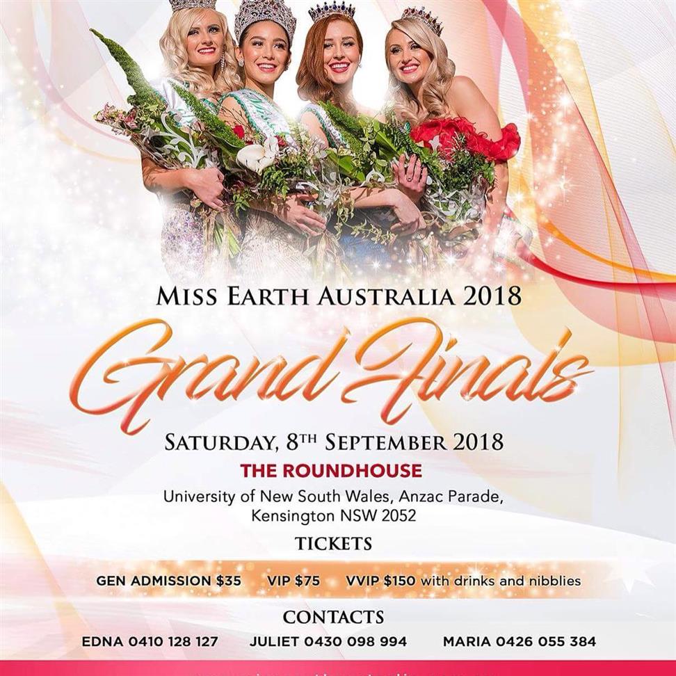 Miss Earth Australia 2018 finale date and venue revealed