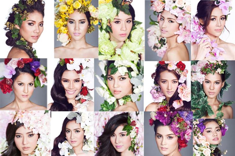 Miss Thailand World 2016 Finalists Official Headshots