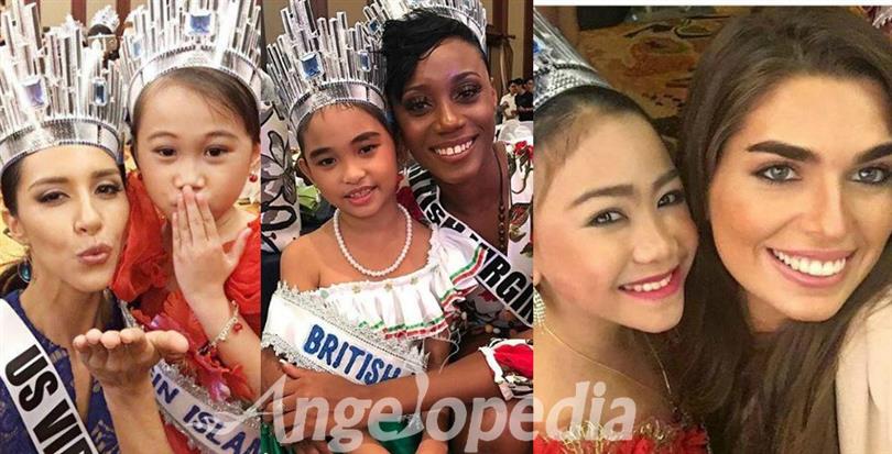Miss Universe 2016 delegates candid pics with Little Sisters