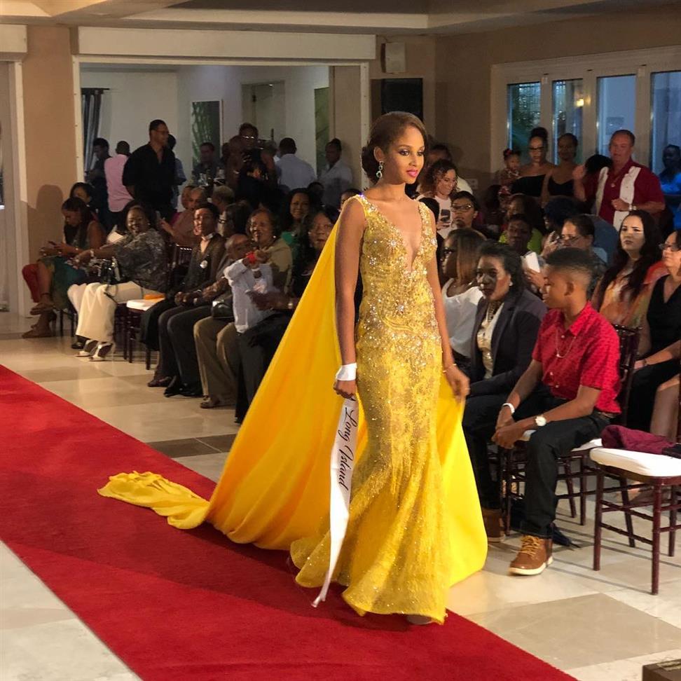 Miss Bahamas 2018 Top 5 Evening Gown Competition