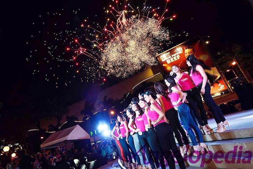 Binibining Pilipinas 2015 contestants celbrating chinese new year