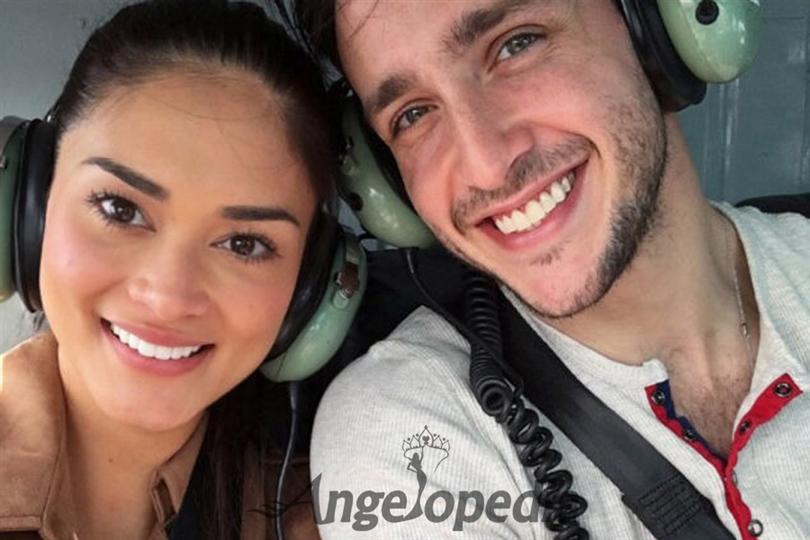 Pia Wurtzbach and Dr. Mike enjoyed helicopter ride over NYC 