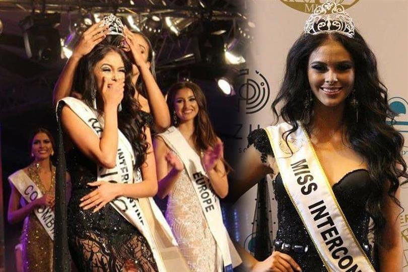 Verónica Salas Vallejo of Mexico crowned Miss Intercontinental 2017