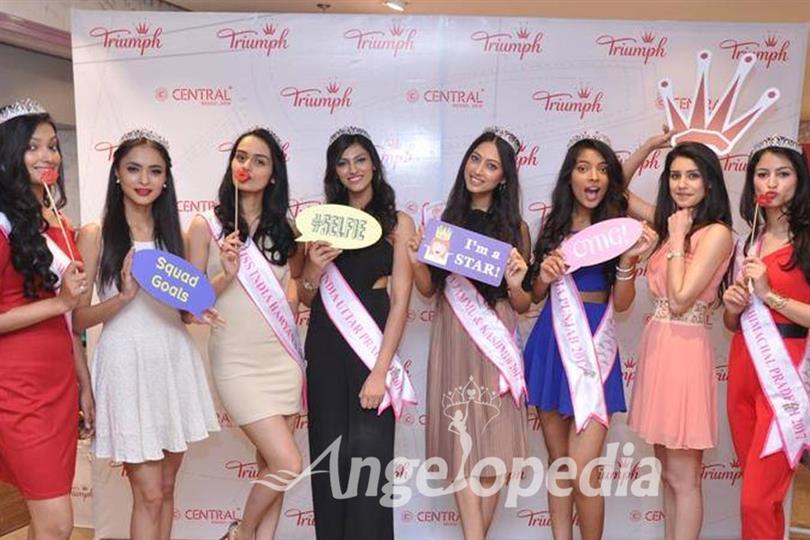 Miss India 2017 North Zone winners visit Triumph store in style