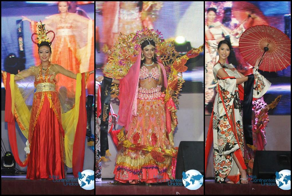 Sushrii Shreya Mishraa from India wins the Best National Costume Award at Miss United Continents 2015