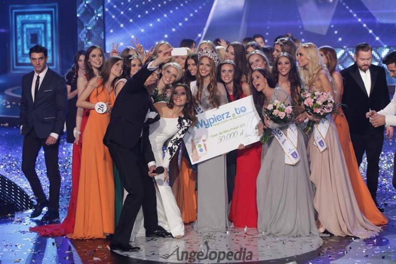 Magdalena Bienkowska crowned Miss Polski 2015