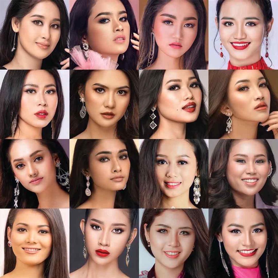Miss Universe Myanmar 2020 Top 16 delegates announced