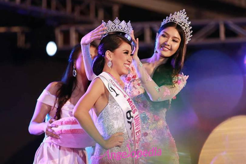 Hnin Thway Yu Aung crowned Miss Universe Myanmar 2018