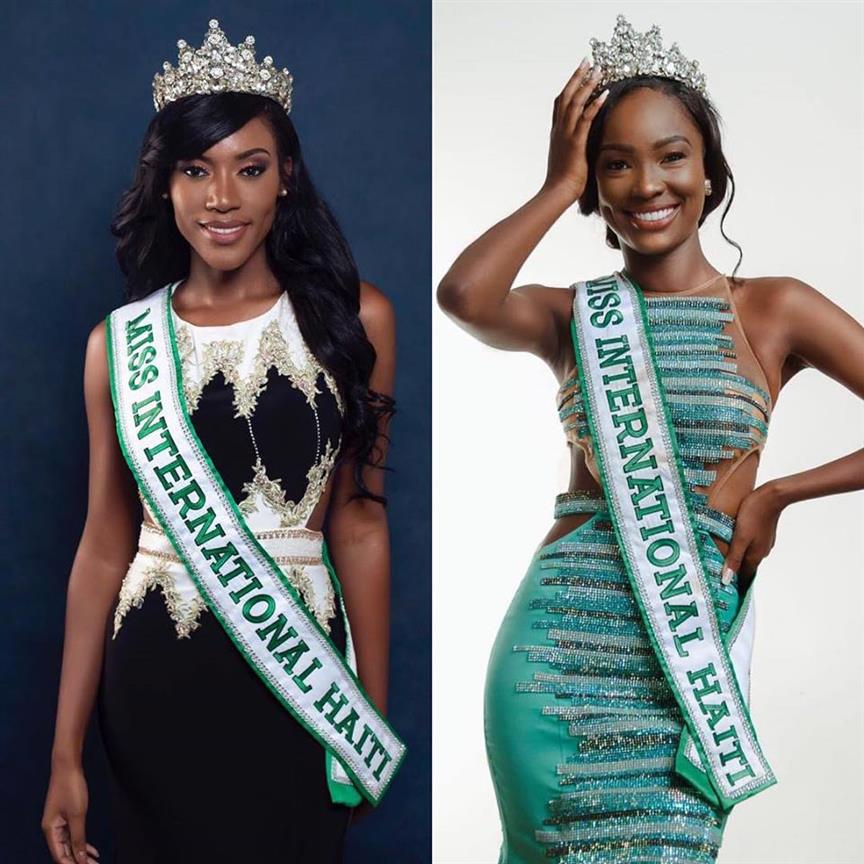 Chéry Cassandra replaces Merlie Fleurizard as the new Miss International Haiti 2018